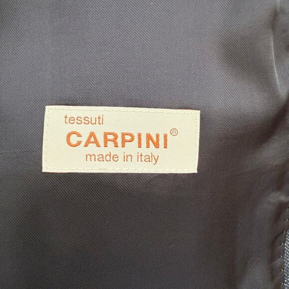 J.Crew Men‎ Ludlow Suit Jacket in Italian Wool and Linen Charcoal Gray, Size 40L - Picture 12 of 12